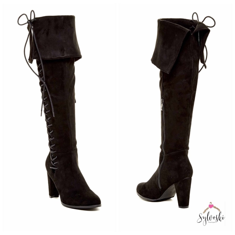 🔥Catherine Malandrino Faux Fur Lin Boot NWT